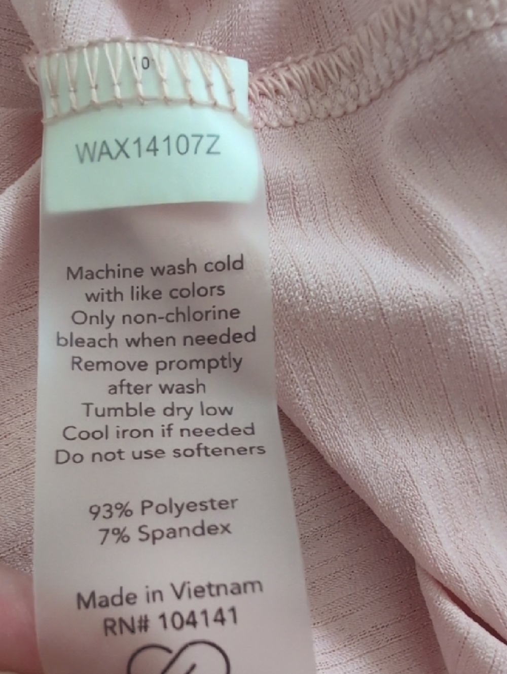 CALIA Relaxed Dolman Short Sleeve Crewneck Tee Light Pink Size Medium - Picture 8 of 10